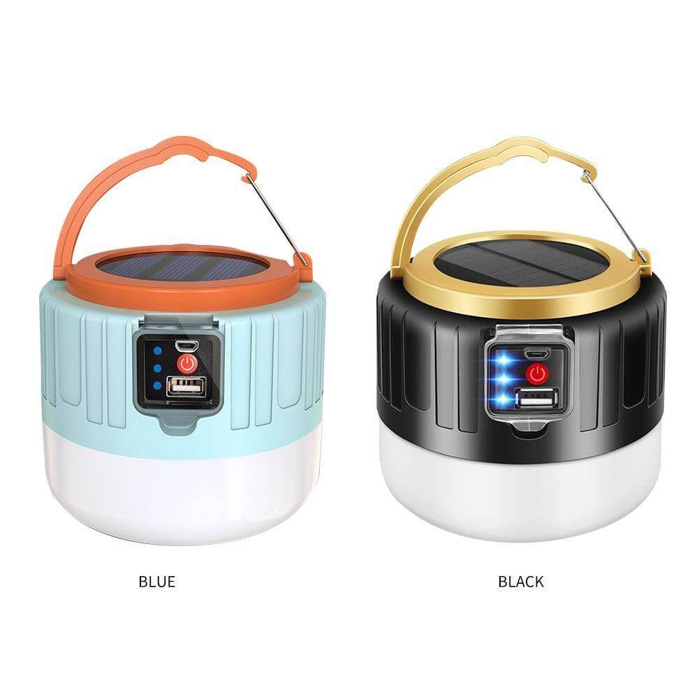 Outdoor wasserdichte Solar wiederaufladbare Camping LED Lampe | Brehn