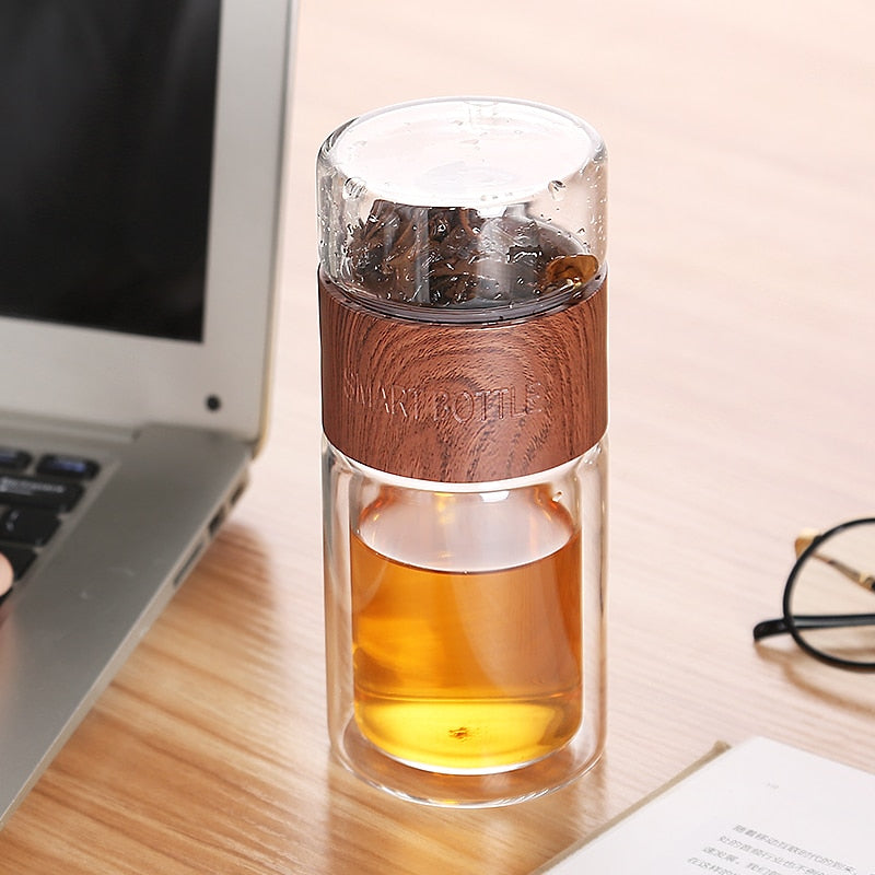 Brehn | Einfach tragbarer Glas-Teefilter
