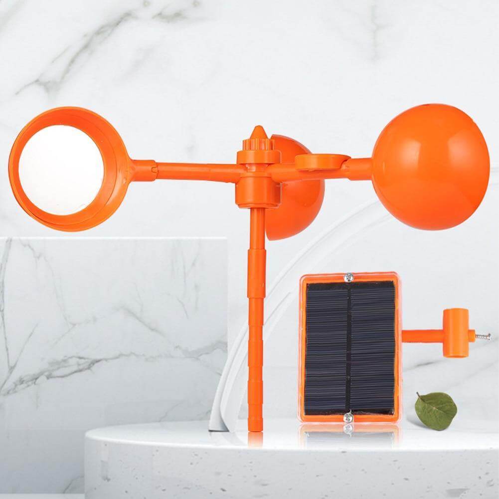Windkraft Rotierender Solar Tiervertreiber | Brehn