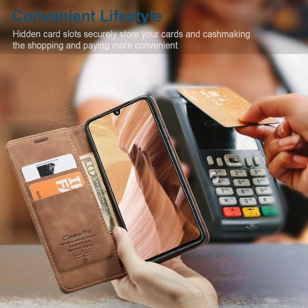 Brehn | Magnetic Flip Wallet Case für iPhone