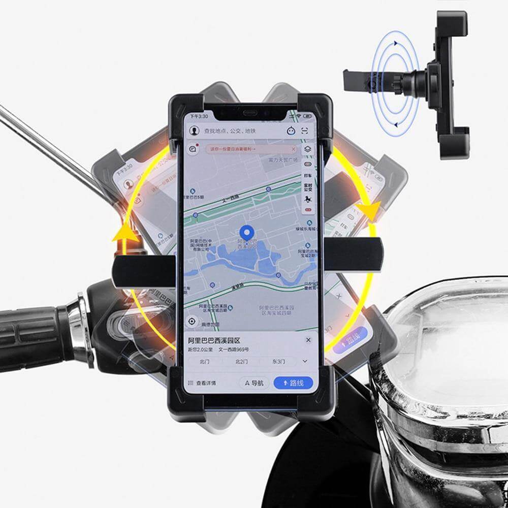 Verstellbare 360 Automatische Fahrrad Handyhalterung | Brehn