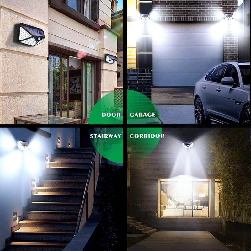 LED Außen-Solarlicht Wandleuchte | Brehn