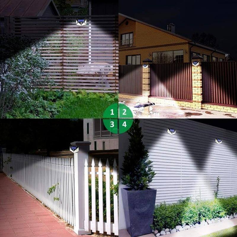 LED Außen-Solarlicht Wandleuchte | Brehn