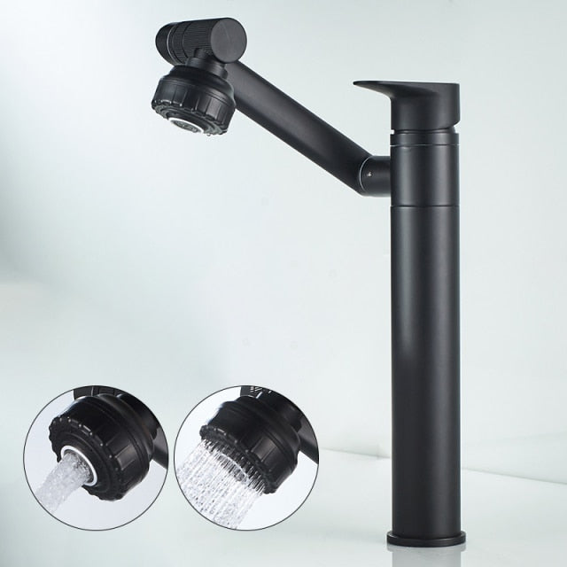 Elegante Luxus Rotierender Becken Wasserhahn