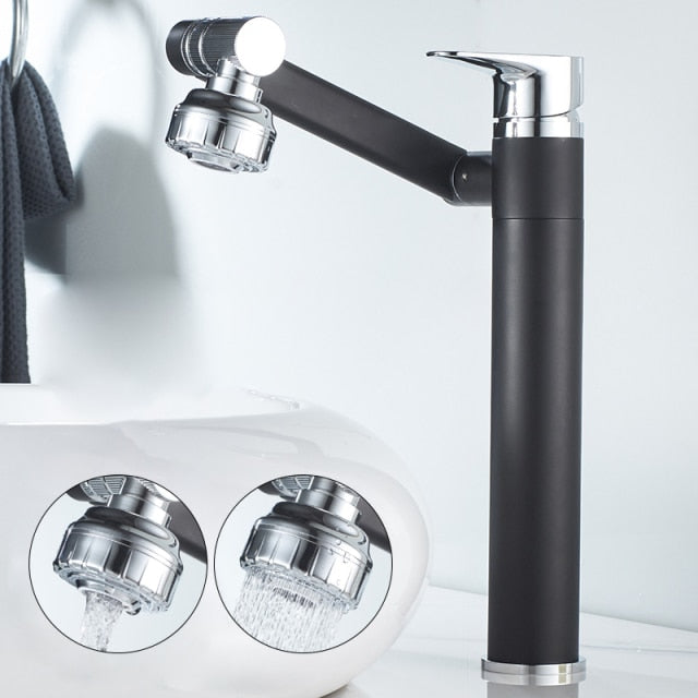 Elegante Luxus Rotierender Becken Wasserhahn