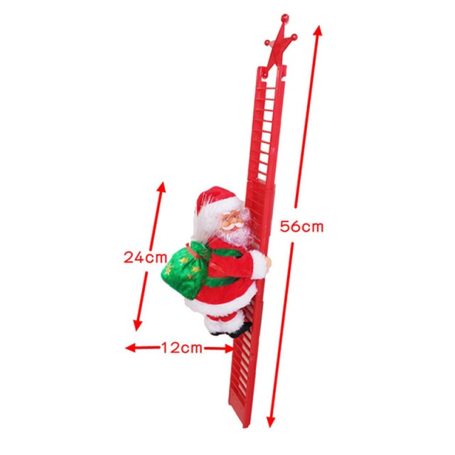 Kletternder Santa Leiter | Brehn