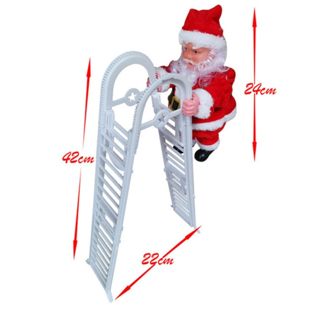 Kletternder Santa Leiter | Brehn