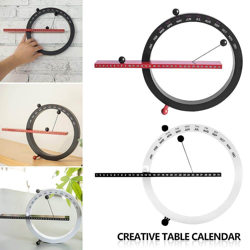 Flip Magnetisches Manuelles Tägliches Schreibtischkalender