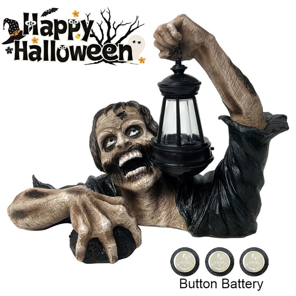 Zombie Statue Halloween Dekoration