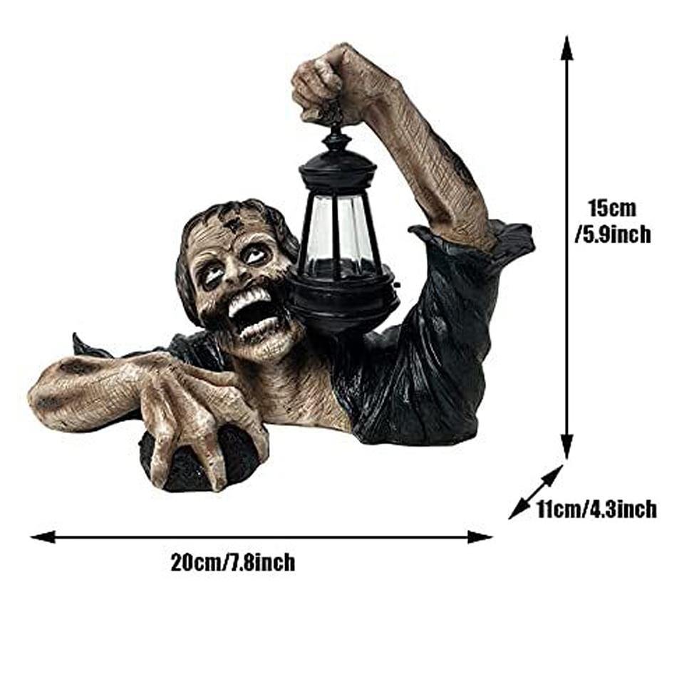 Zombie Statue Halloween Dekoration | Brehn