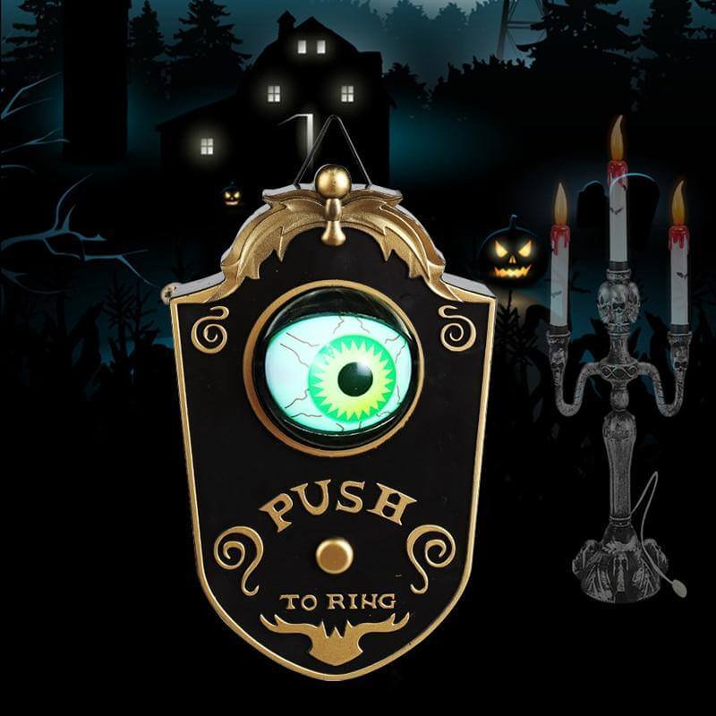 Einäugige Leuchtende Glühende Halloween Türglocke | Brehn