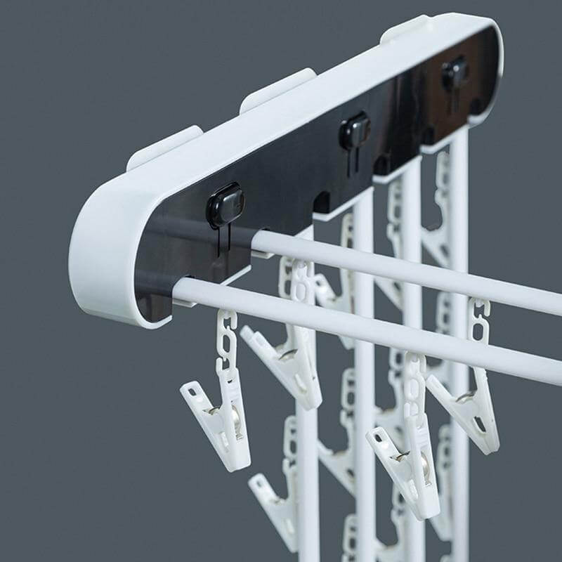 Wandmontierter Klapp-Hosen-Trockner-Rack