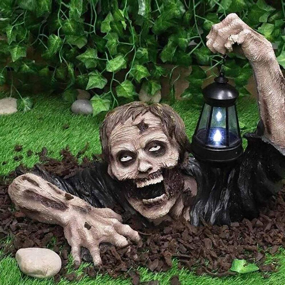 Zombie Statue Halloween Dekoration | Brehn