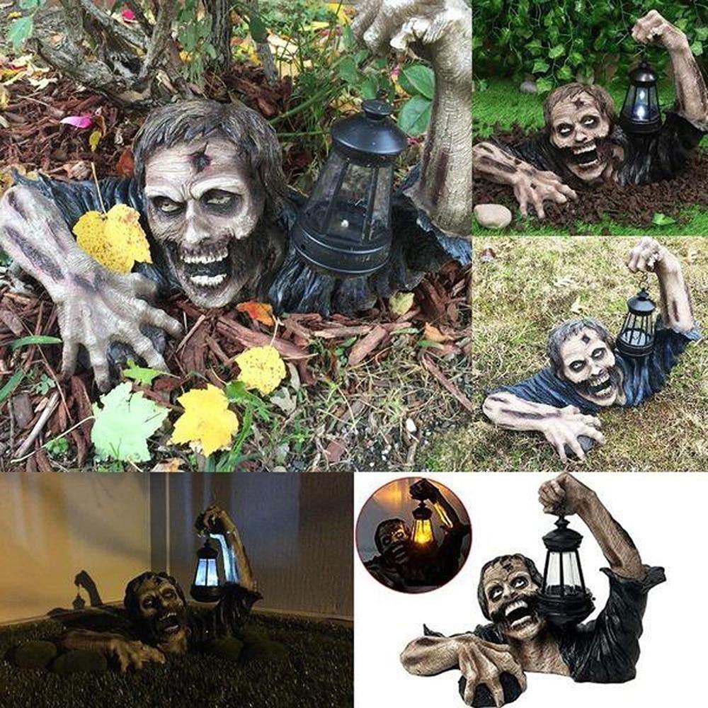 Zombie Statue Halloween Dekoration | Brehn