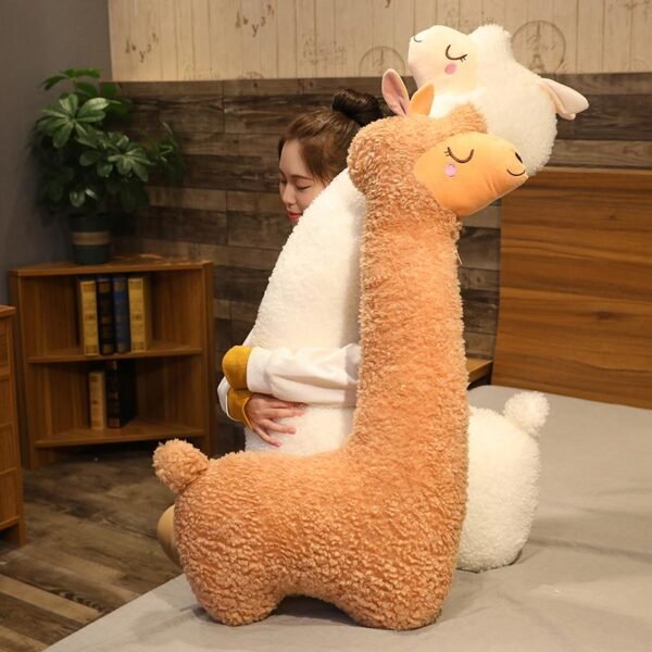 Weiches Lama-/Alpaka-Kissen