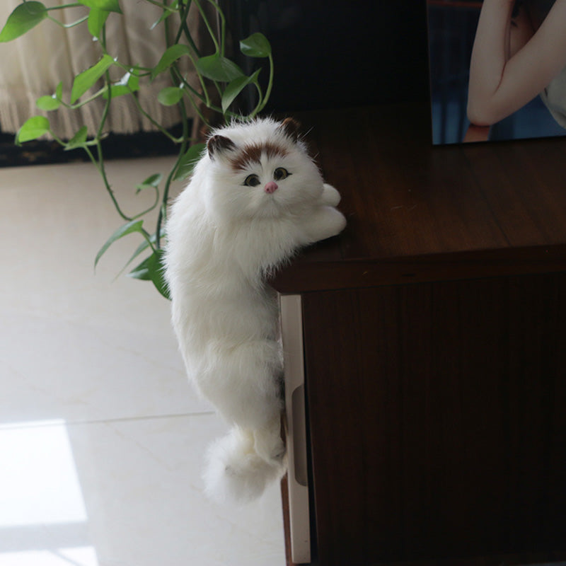 Süßes Plüschkatze Home Desk Figur Figur Dekor | Brehn