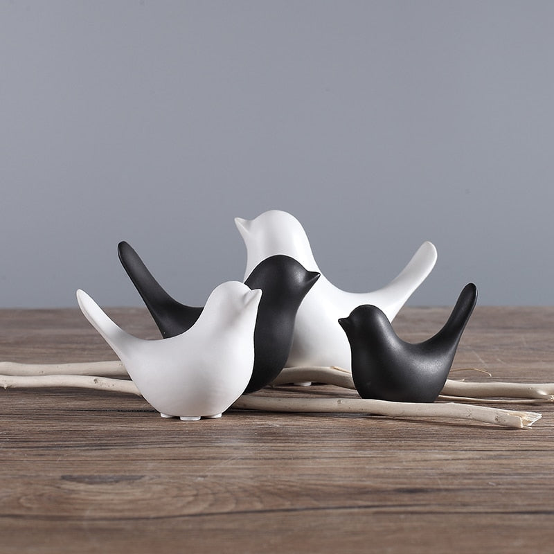 Nordic Creative Keramische Vogel-Figuren | Brehn