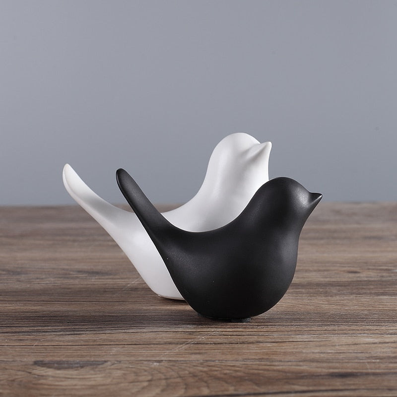 Nordic Creative Keramische Vogelfiguren