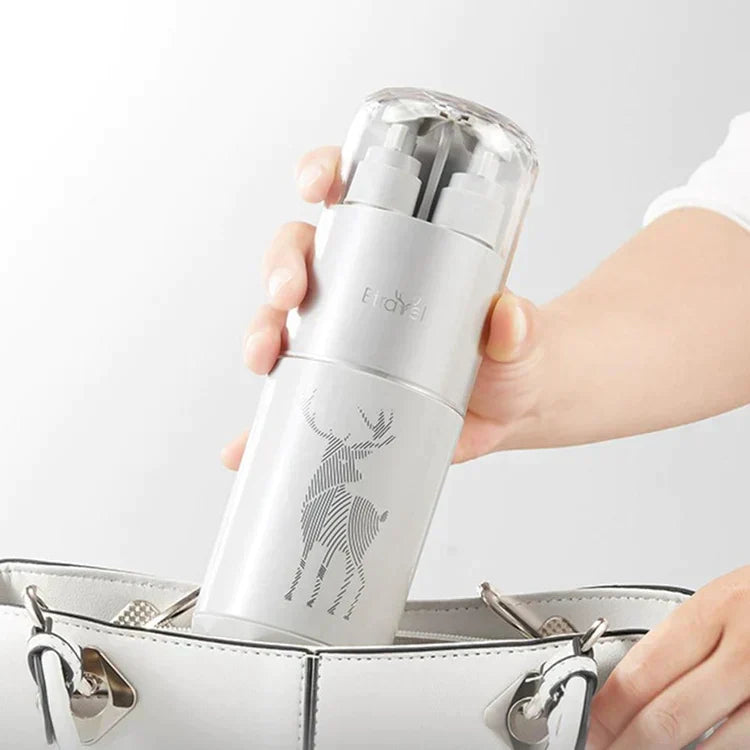 Brehn | LuxeVoyage Elite Reise-Kulturbeutel Set | 8-in-1 minimalistische Essentials für mühelose Organisation und Stil unterwegs