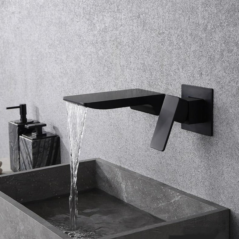 Modern wall-mounted faucet
