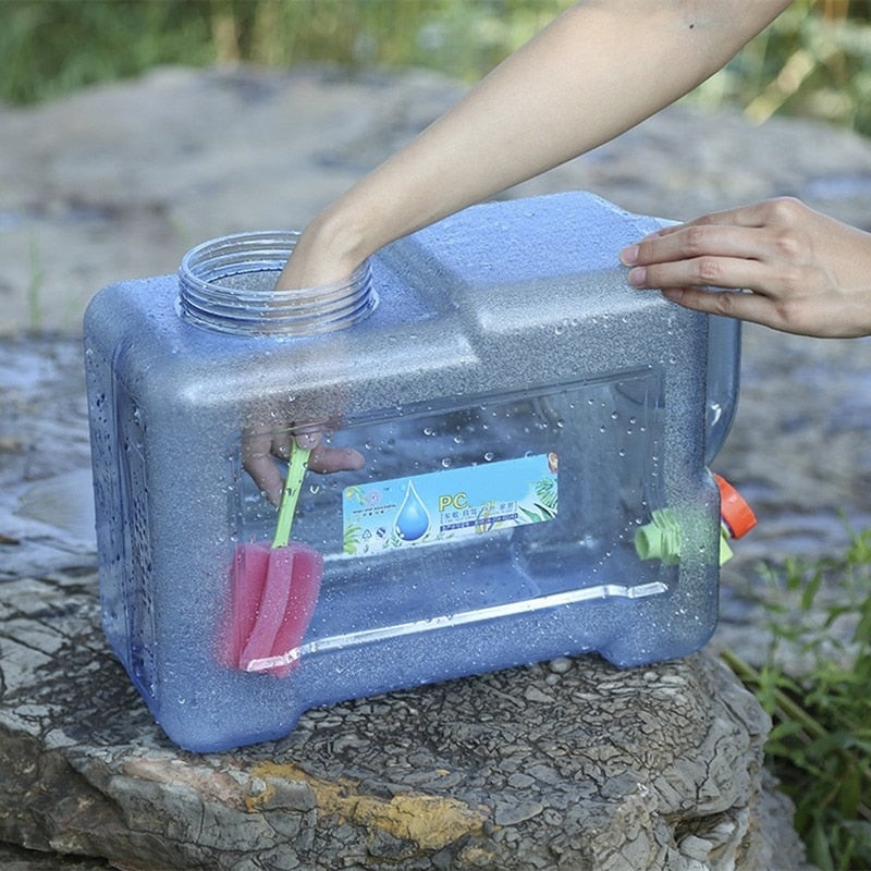 Portabler Reisen Camping Wasserbehälter mit Wasserhahn | Brehn