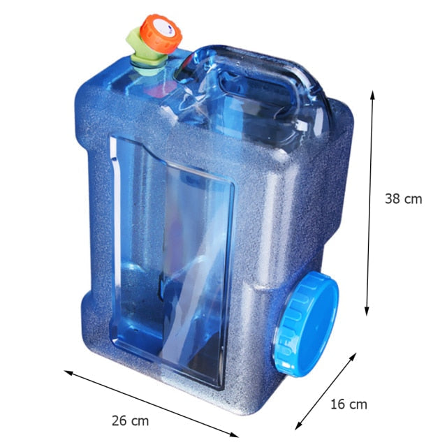 Portabler Reisen Camping Wasserbehälter mit Wasserhahn | Brehn