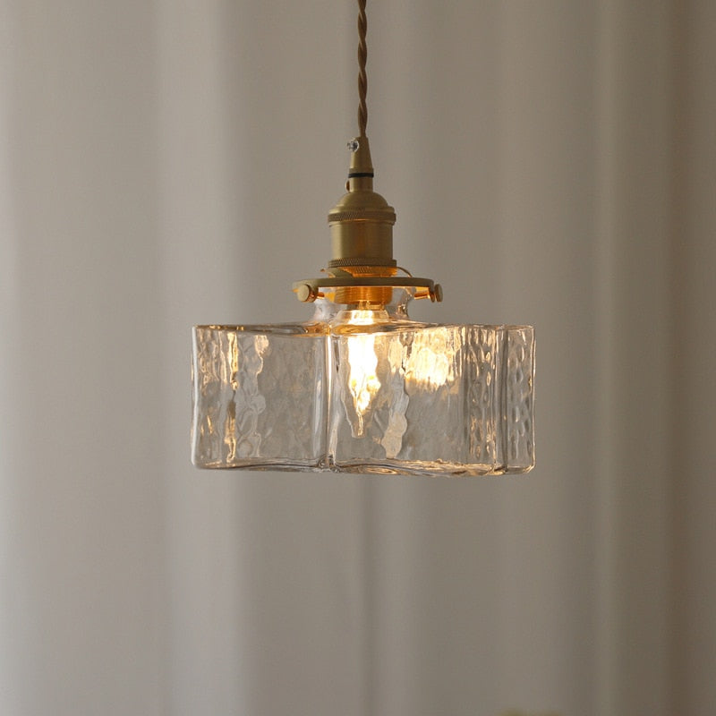 Whitley – Vintage-Glas-Hängelampen