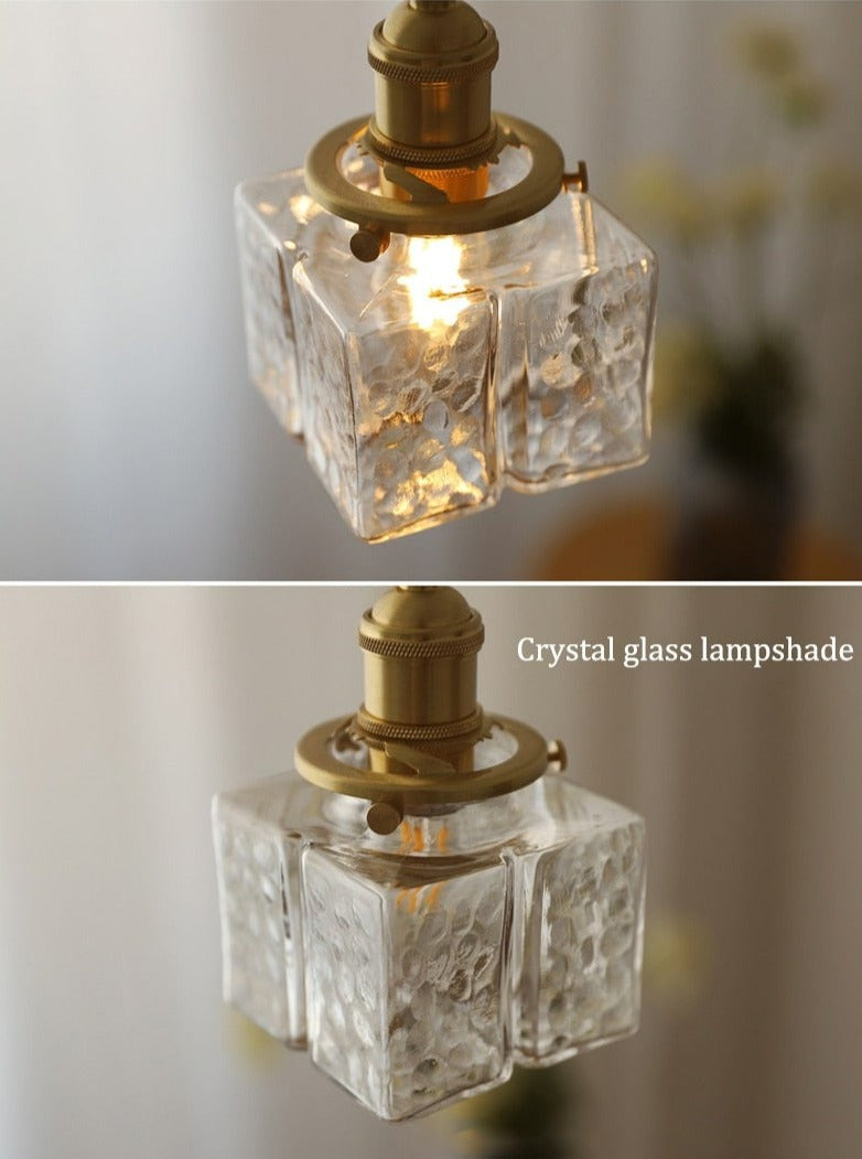 Whitley – Vintage-Glas-Hängelampen