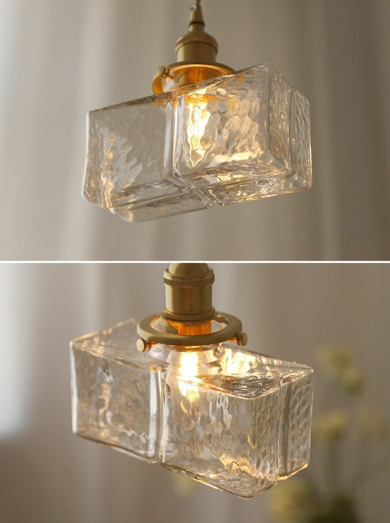 Whitley – Vintage-Glas-Hängelampen