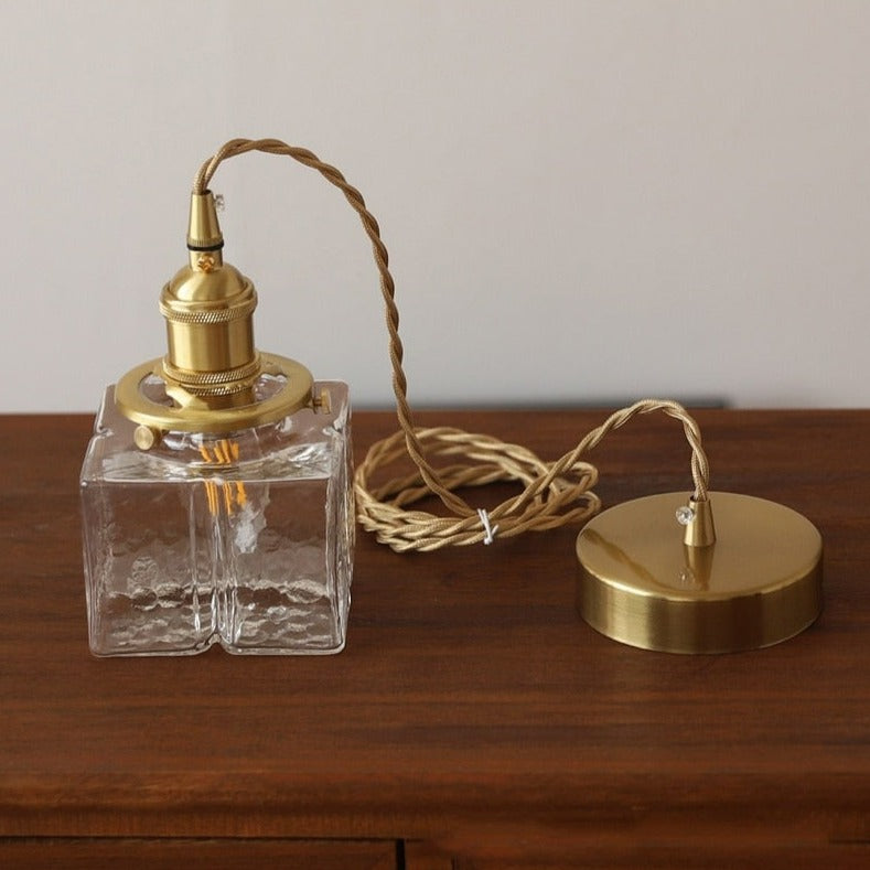 Whitley – Vintage-Glas-Hängelampen