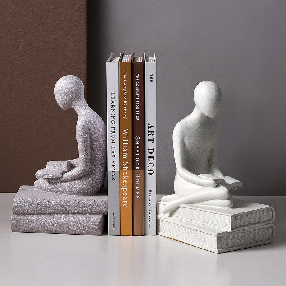 Nordic Abstract Thinker Harz Statue Skulptur | Brehn