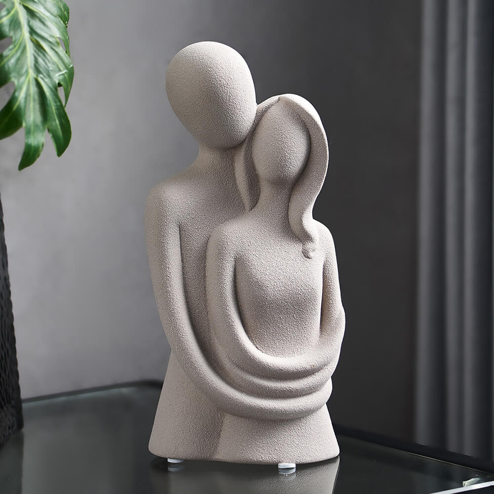Nordic Abstract Thinker Harz Statue Skulptur | Brehn