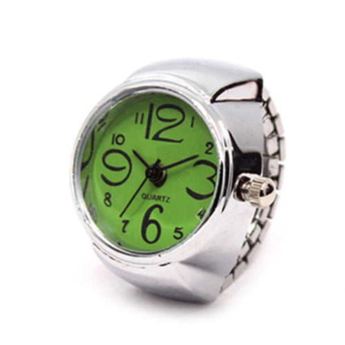 Brehn | Kreative Quarz Edelstahl Uhr Ring