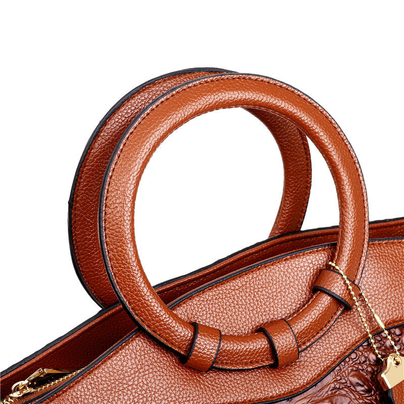 Brehn | Leder-Krokodiltasche – mit handgefertigten Details