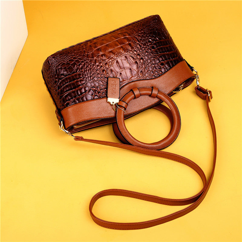 Brehn | Leder-Krokodiltasche – mit handgefertigten Details