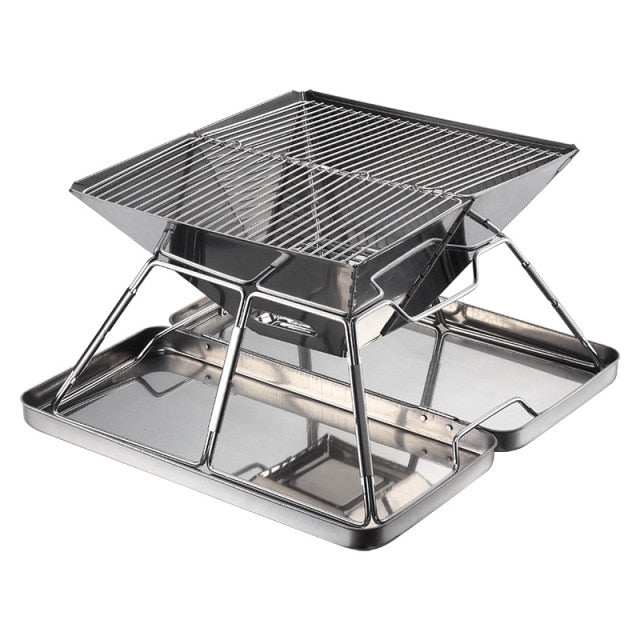 Faltbarer tragbarer mini Reise Camping Grill | Brehn