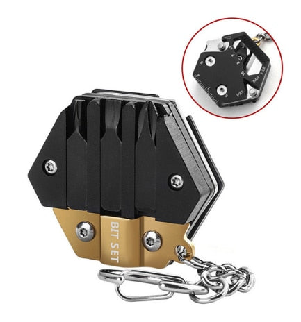 Multifunktionales Hexagon Outdoor EDC Überlebenstool | Brehn