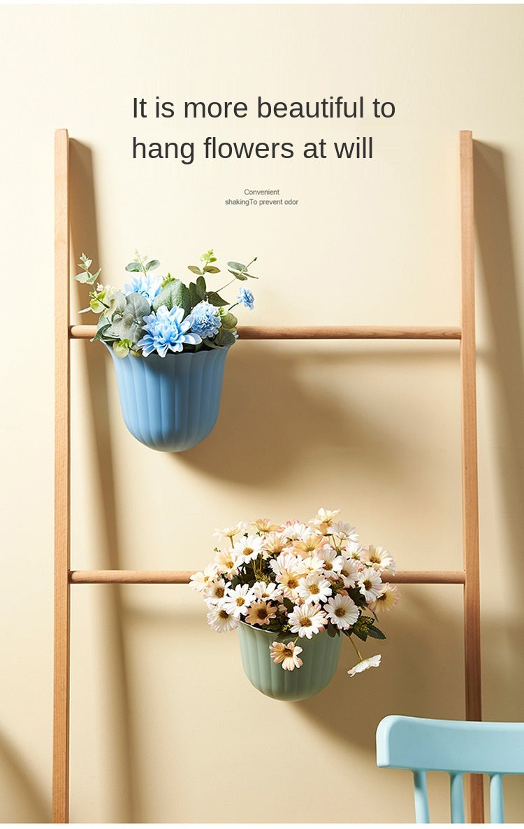 Nordic Flower Shape Hanging Trash Can | Brehn