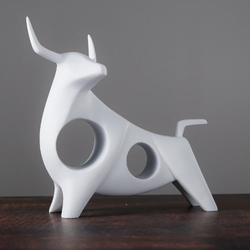 Nordic Style Bull Skulptur Heimdekoration | Brehn