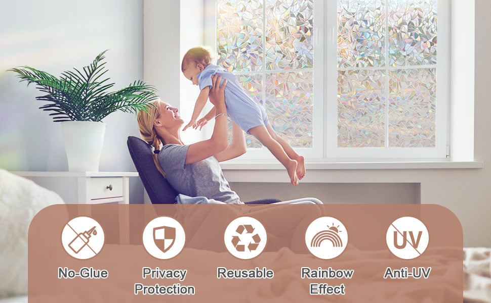Dekorative Fenster Privatsphäre Folie