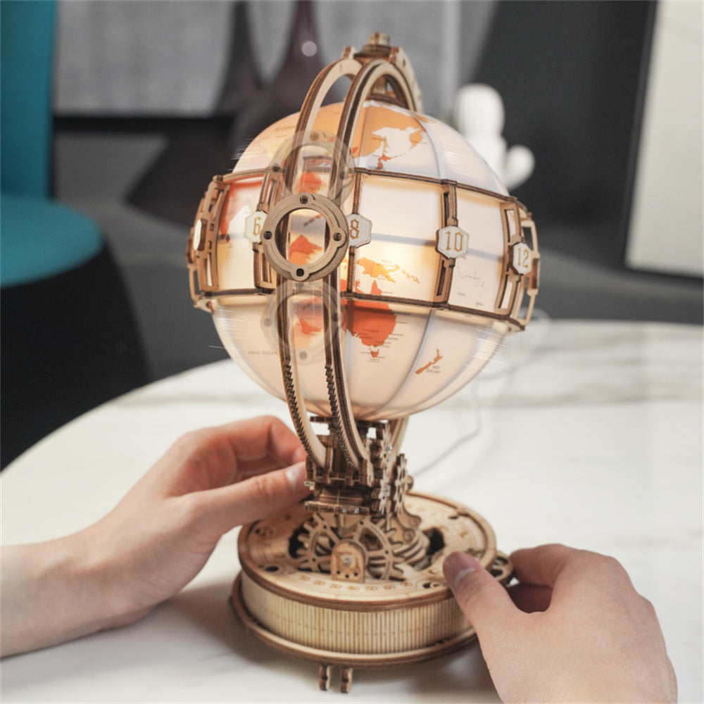 3D-Puzzle Leuchtender Globus