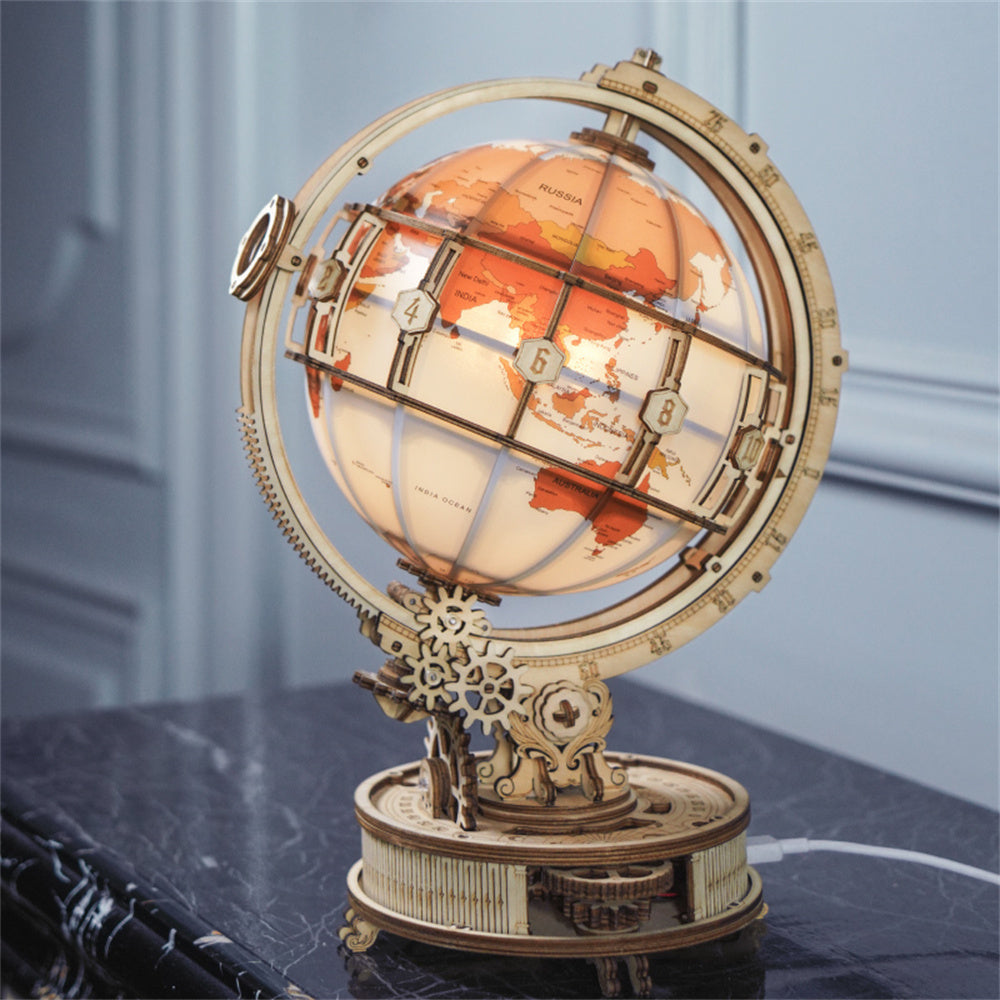 3D-Puzzle Leuchtender Globus | Brehn