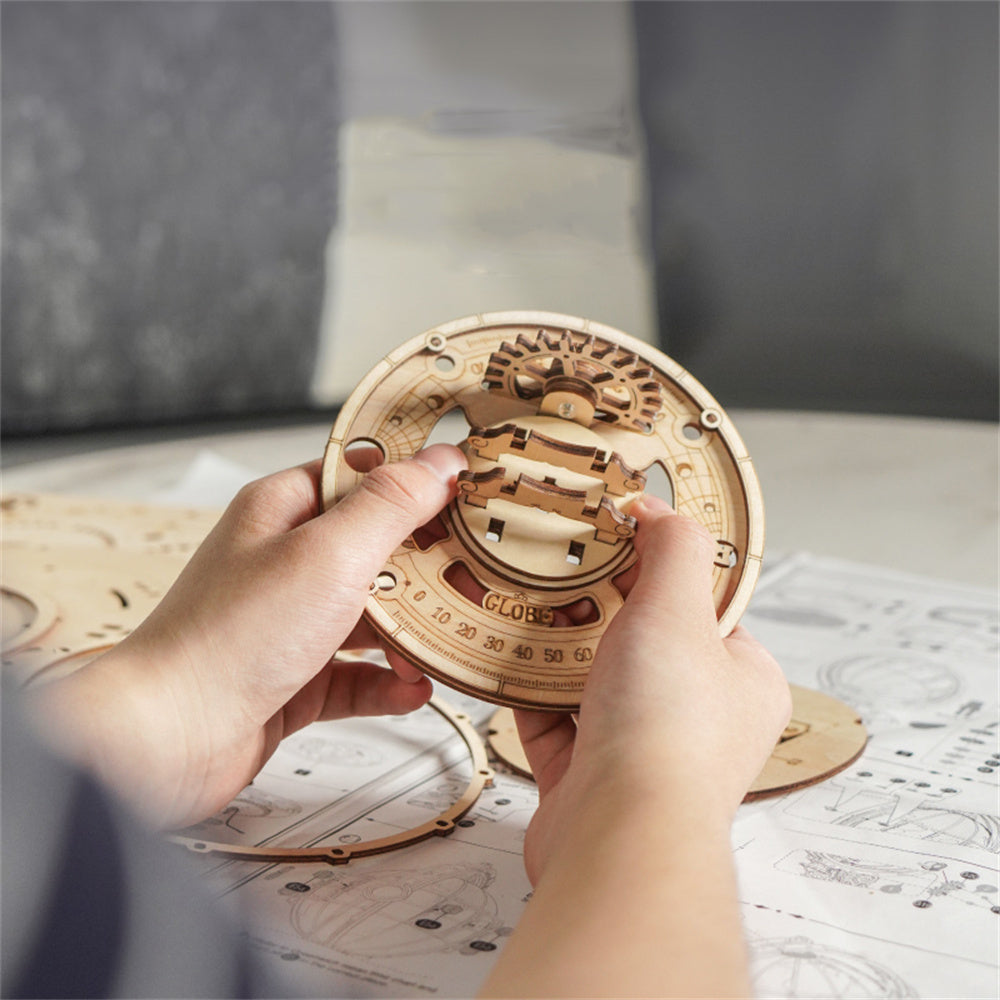 3D-Puzzle Leuchtender Globus