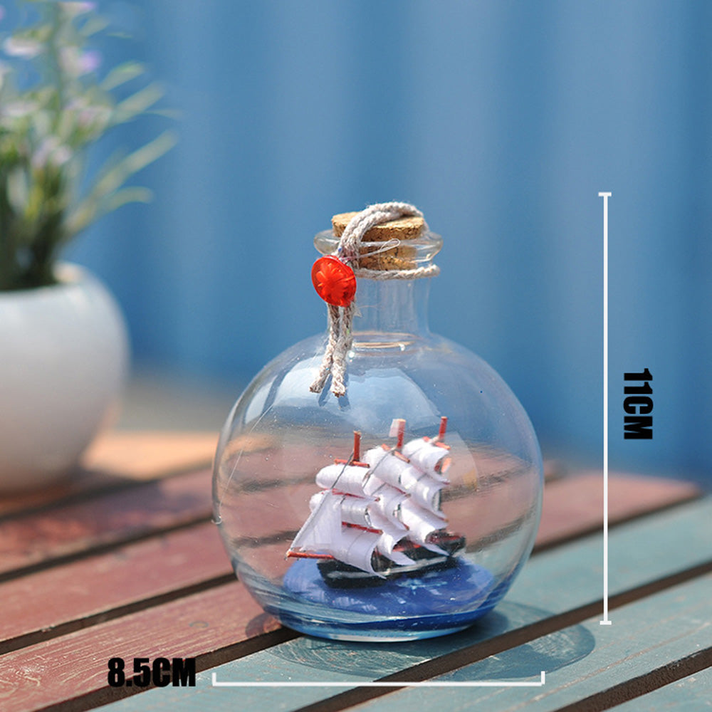Kreative Glasflasche Schiff | Brehn
