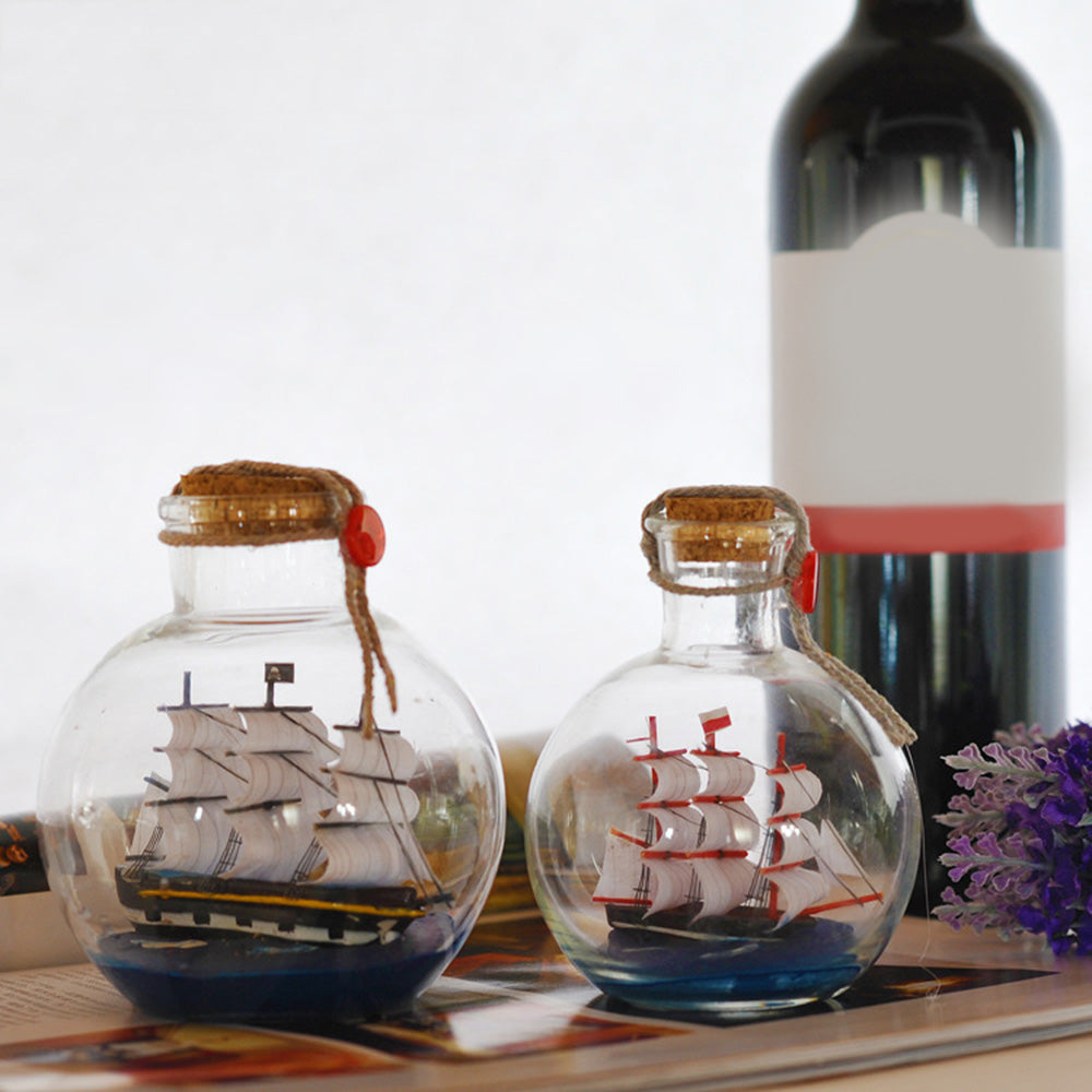 Kreative Glasflasche Schiff | Brehn
