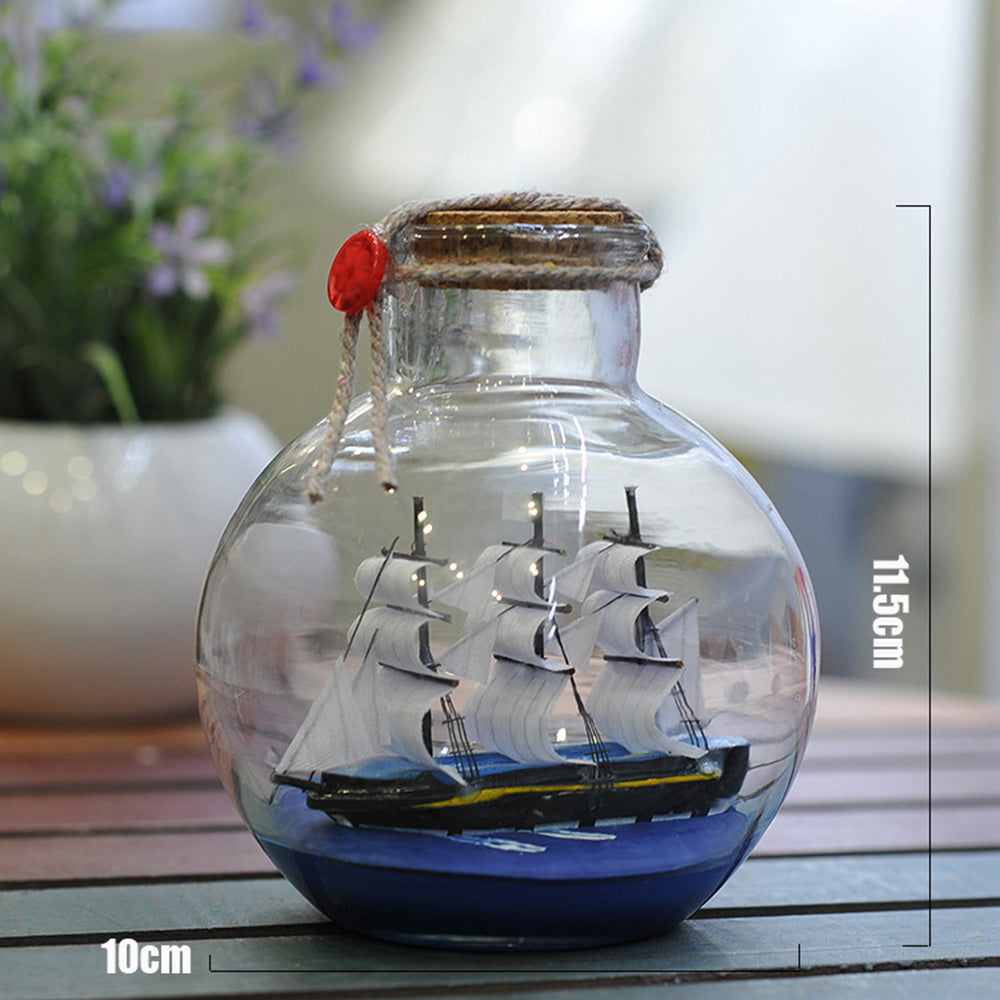 Kreative Glasflasche Schiff | Brehn