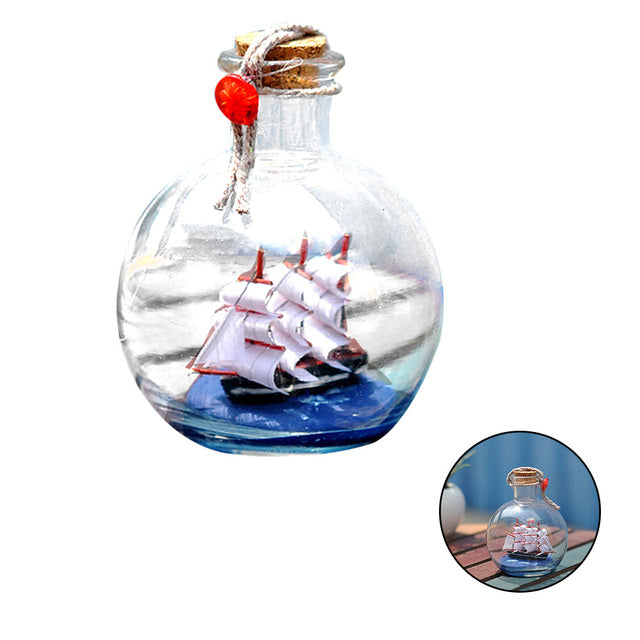 Kreative Glasflasche Schiff | Brehn