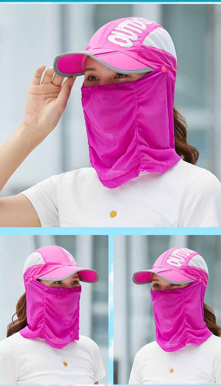 Anti-Ultraviolet Outdoor Atmungsaktive Sommermaske Hut | Brehn