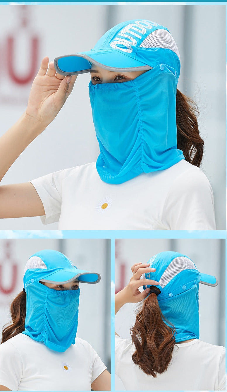 Anti-Ultraviolet Outdoor Atmungsaktive Sommermaske Hut | Brehn