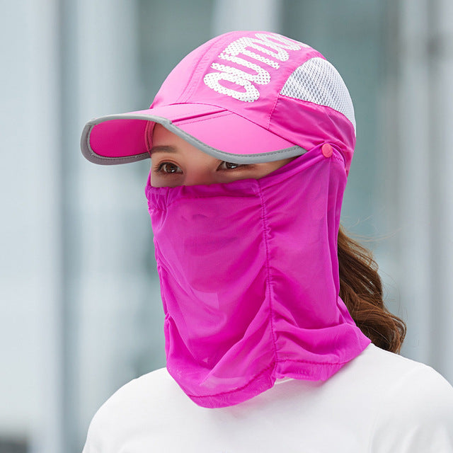 Anti-Ultraviolet Outdoor Atmungsaktive Sommermaske Hut | Brehn
